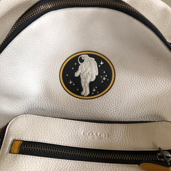 COACH NASA WHIT LEATHER TESLA BACKPACK main image 10